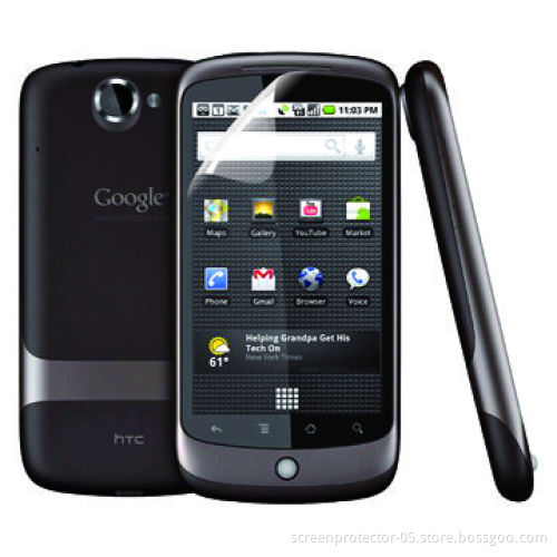 Crystal Clear Screen Protector for HTC, Easy to Install, No Bubble